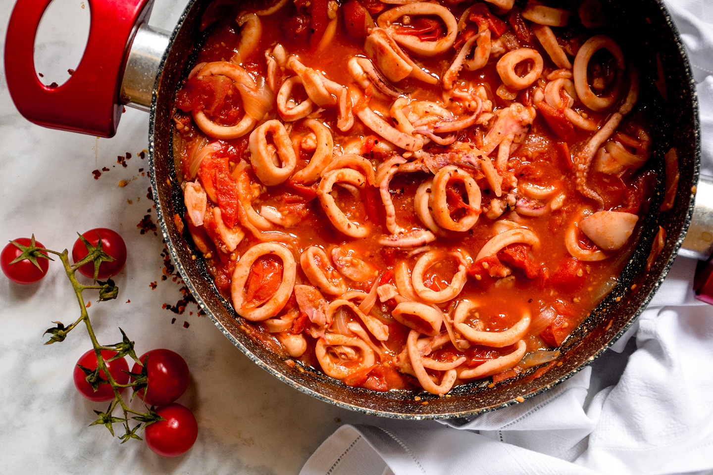 Sicilian Calamari — Harvest of the Sea