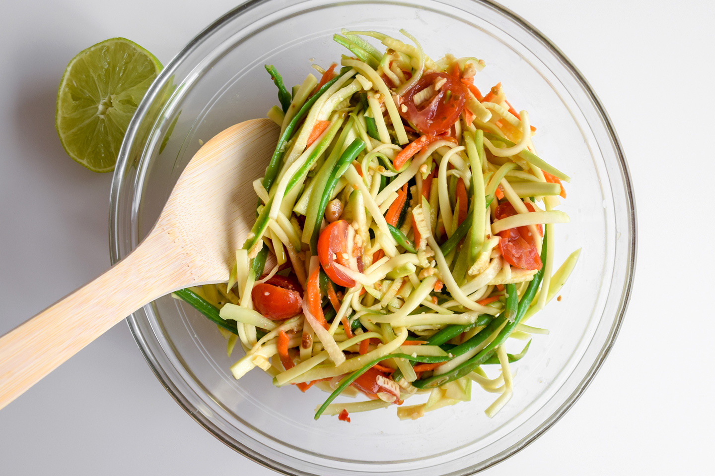 Green papaya and papaya salads