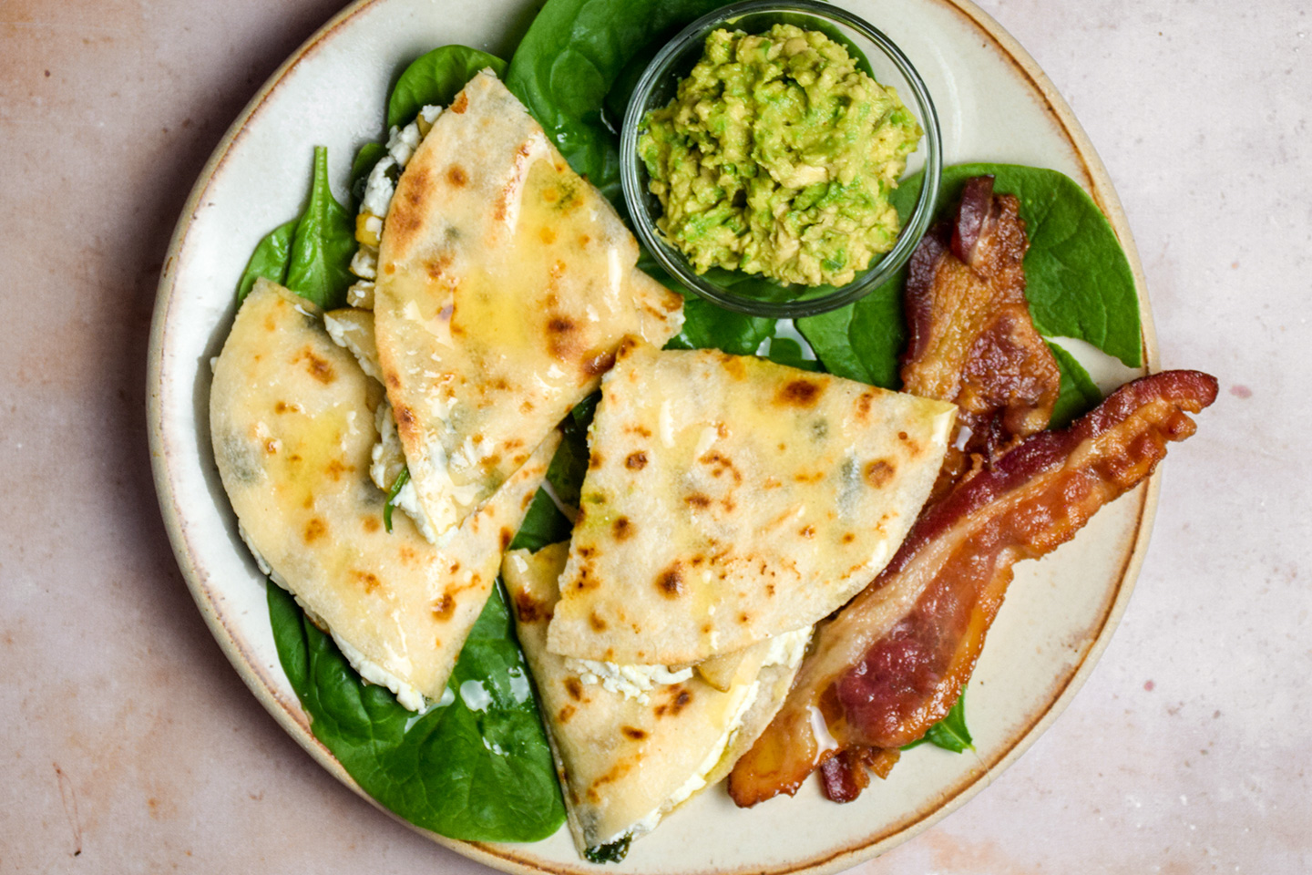 Goat Cheese and Pear Quesadillas Bravabod